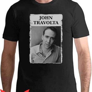 Nicolas Cage John Travolta T-Shirt Funny Style Graphic