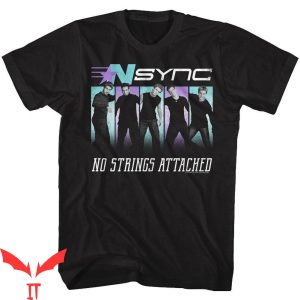 Nsync Christmas T-Shirt NSYNC No Strings Boy Band Tee Shirt