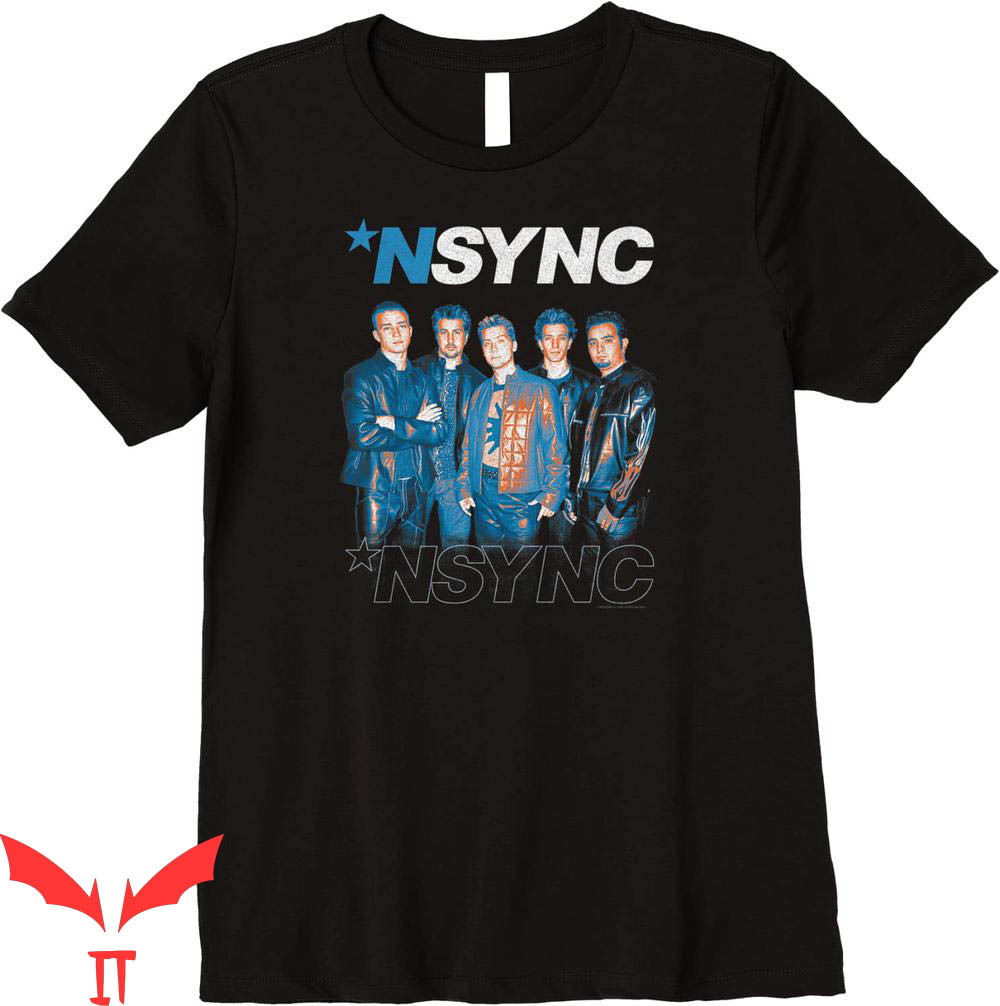 Nsync Christmas T-Shirt NSYNC Official Seeing Double Tee
