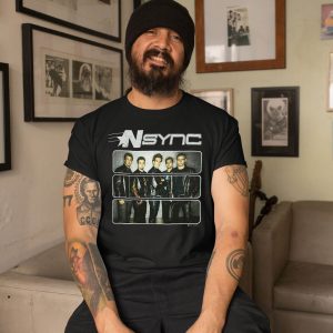 Nsync Christmas T-Shirt NSYNC Pop Tour 2001 Tee Shirt