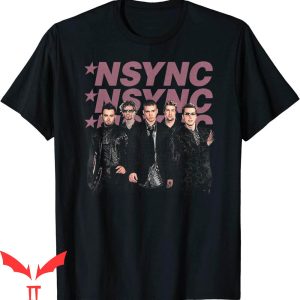 Nsync Christmas T-Shirt NSYNC Triple Band Graphic Tee Shirt