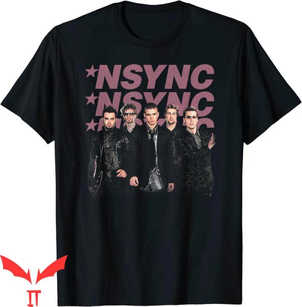 Nsync Christmas T-Shirt NSYNC Triple Band Graphic Tee Shirt