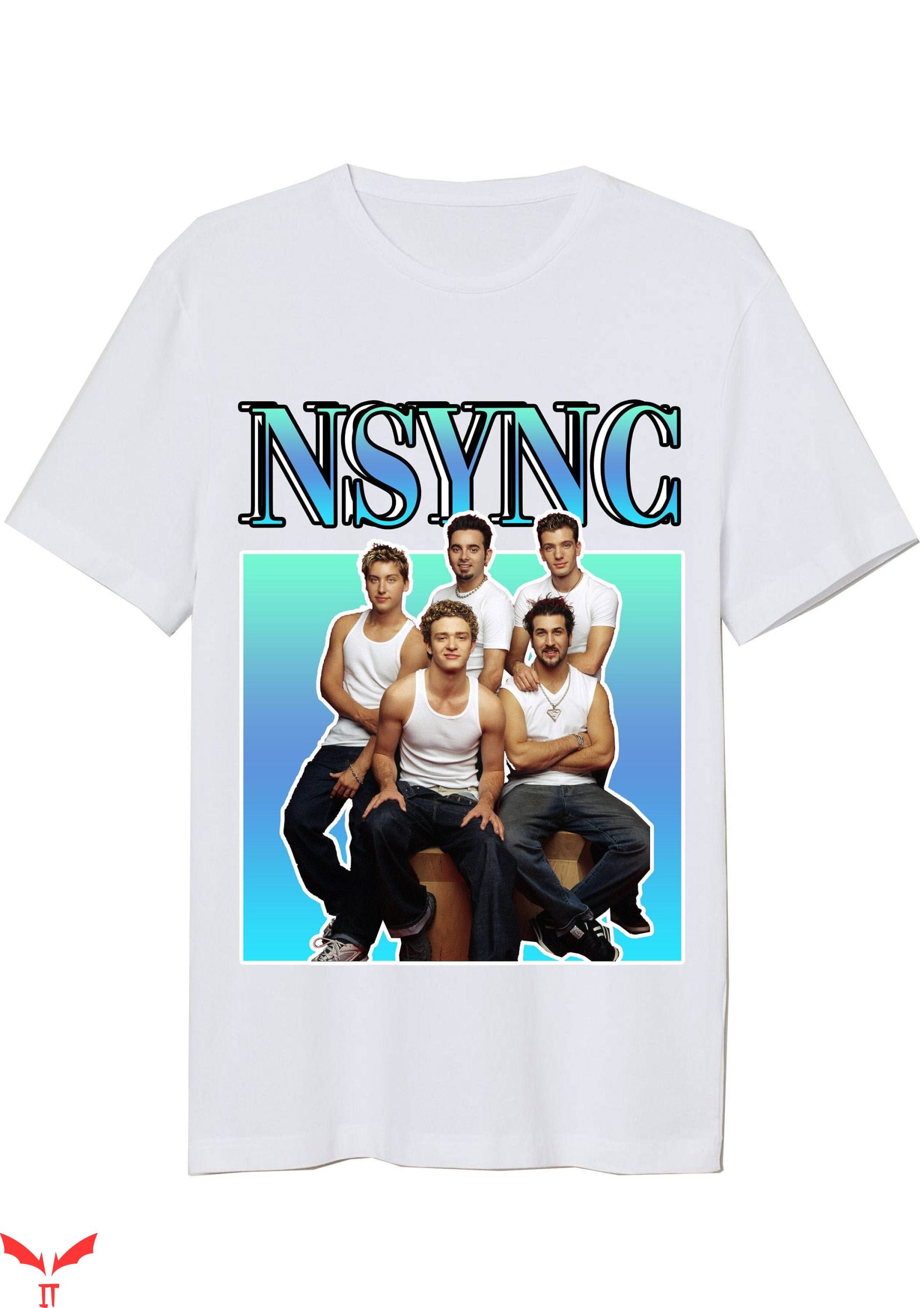 Nsync Christmas T-Shirt NSYNC Vintage Boy Band Tee Shirt