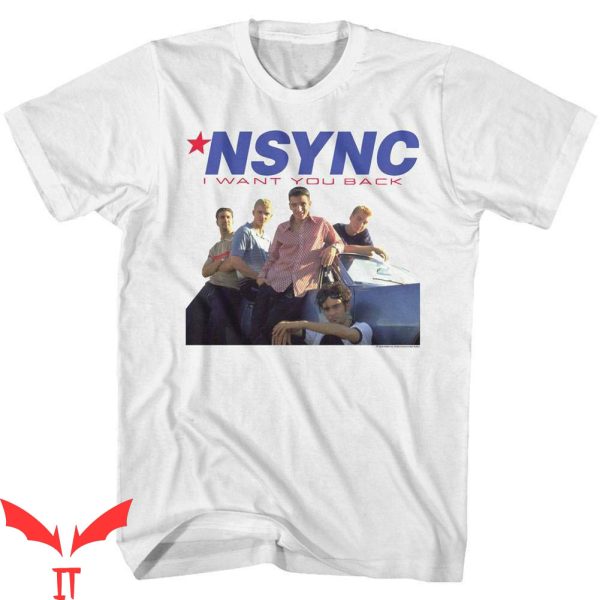 Nsync Christmas T-Shirt NSYNC Want You Back Tee Shirt