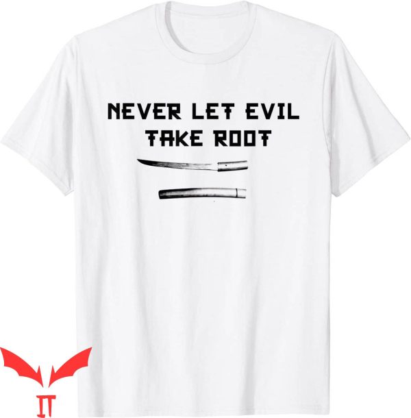 Otoya Yamaguchi T-Shirt Samurai Sword Never Let Evil Take