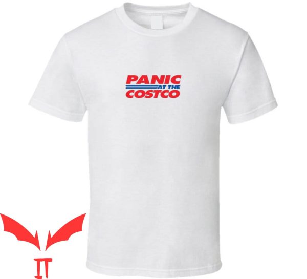 Panic At The Costco T-Shirt Cool Funny Corona Virus Lineups