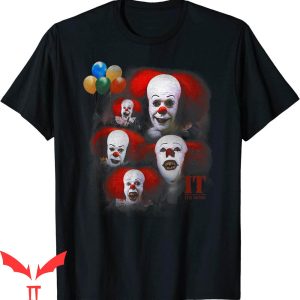 Pennywise 1990 T-Shirt IT Mini Series Many Faces Pennywise