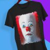 Pennywise 1990 T-Shirt Stephen King’s IT Movie Fan Art