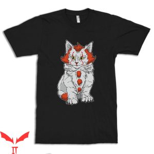 Pennywise Cat T Shirt Stephen King IT Scary Cat Horror Movie