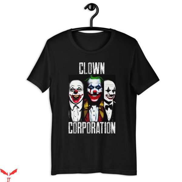 Pennywise Christmas T Shirt Clown Corporation Horror Movie