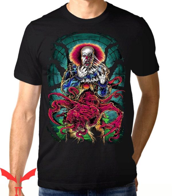 Pennywise Clown T Shirt 1990 Stephen King’s IT Horror Clown