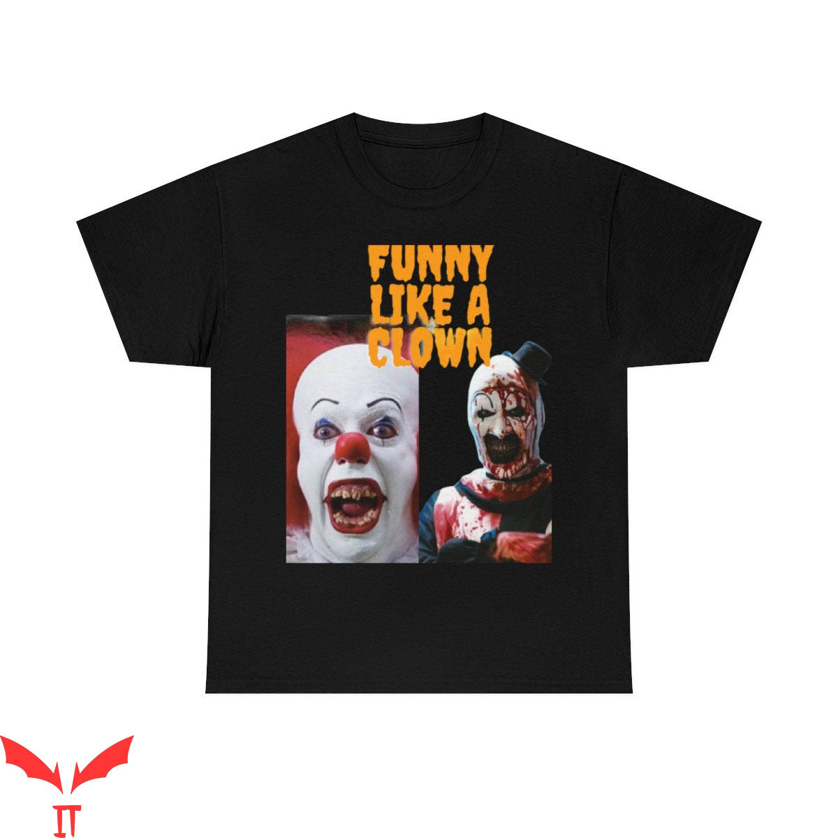 Pennywise Clown T Shirt Art Vs Pennywise Funny Like A Clown