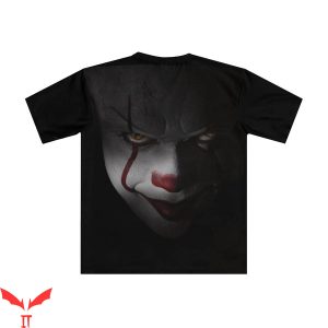 Pennywise Clown T Shirt Clown Scary Face Dark Horror Movie