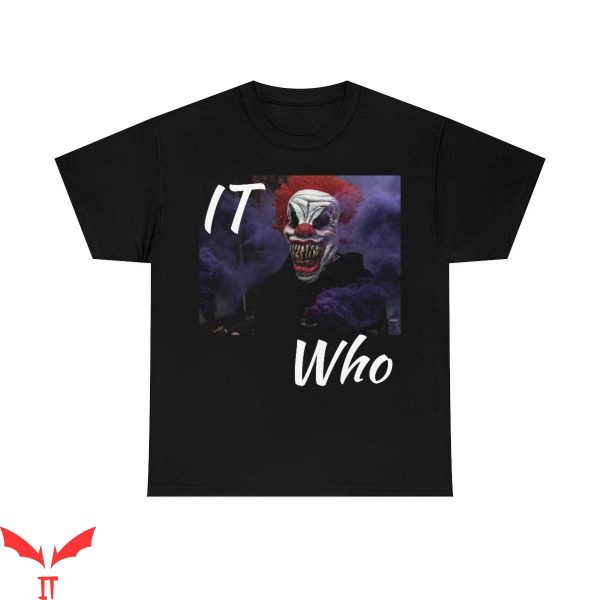 Pennywise Clown T Shirt IT Who Clown Horror Movie Character