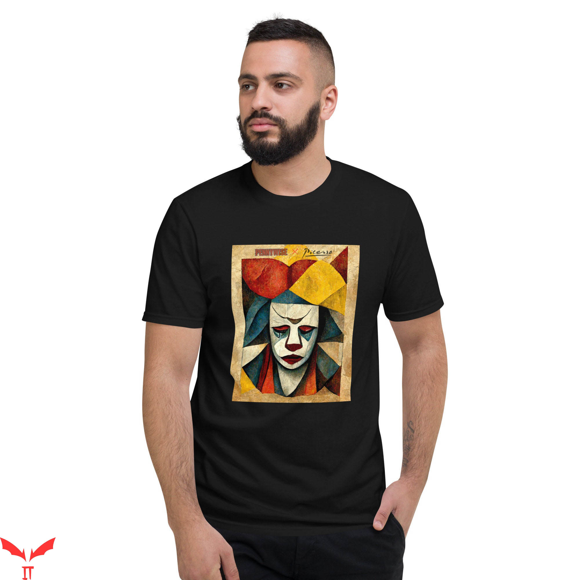 Pennywise Clown T Shirt Pennywise The Clown x Pablo Picasso