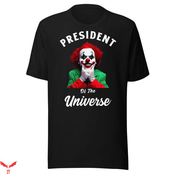 Pennywise Clown T Shirt President Clown Horror Face IT Movie