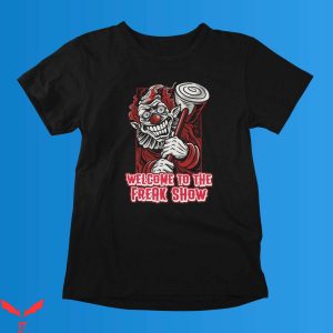 Pennywise Clown T Shirt Welcome To The Freak Show Creepy Clown