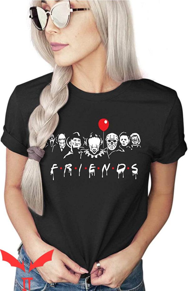 Pennywise Friends T-Shirt Friends Of Horror Funny Halloween