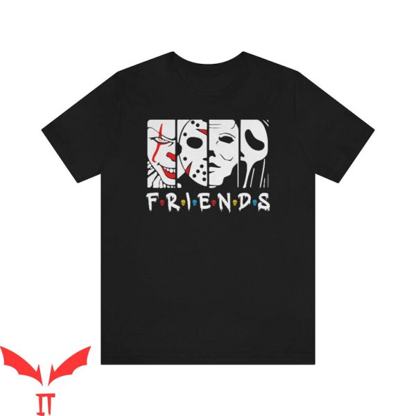 Pennywise Friends T-Shirt Halloween Friends IT The Movie