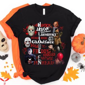 Pennywise Friends T-Shirt Halloween Movie Characters Horror