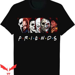 Pennywise Friends T-Shirt Halloween Novelty IT The Movie