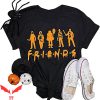 Pennywise Friends T-Shirt Horro Funny Halloween Silhouette