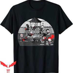 Pennywise Friends T-Shirt Horror Characters IT The Movie
