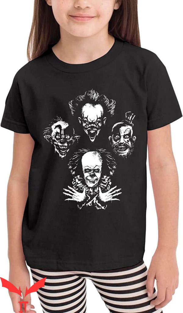 Pennywise Friends T-Shirt Horror Clown Classic IT The Movie