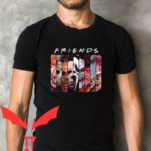 Pennywise Friends T-Shirt Horror Friends Classi IT The Movie