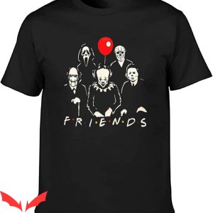 Pennywise Friends T-Shirt Horror Halloween IT The Movie