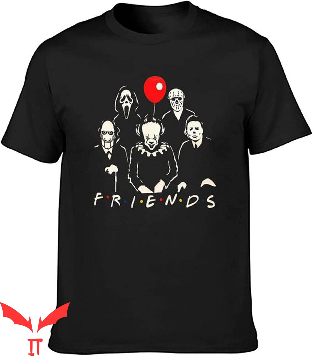 Pennywise Friends T-Shirt Horror Halloween IT The Movie