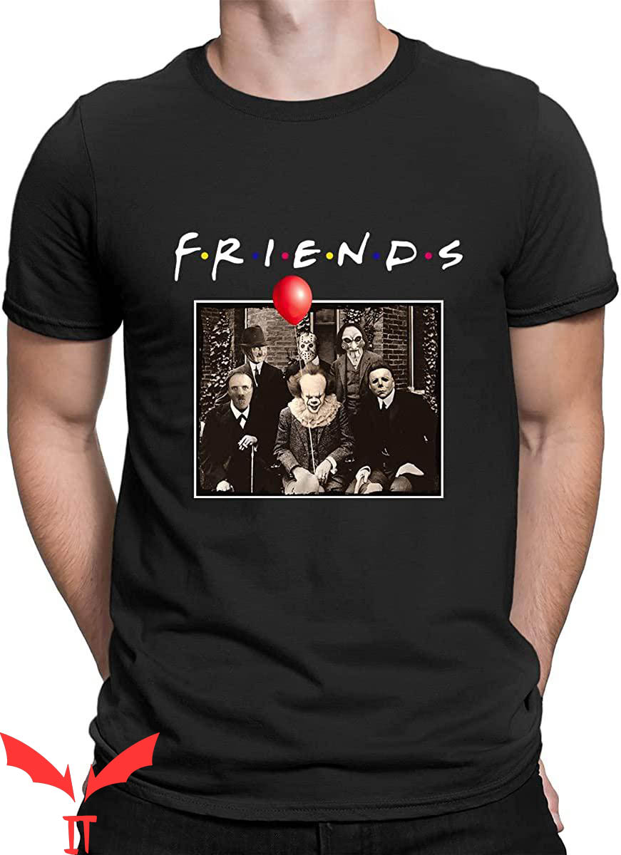 Pennywise Friends T-Shirt Horror Halloween Scary Movies