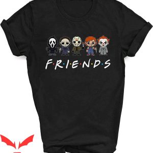Pennywise Friends T-Shirt Horror Movie Characters IT Movie
