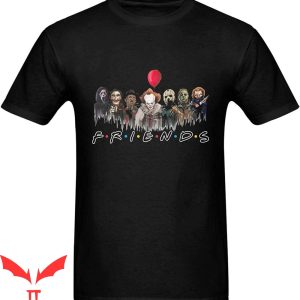 Pennywise Friends T-Shirt Horror Movie Halloween Shir IT