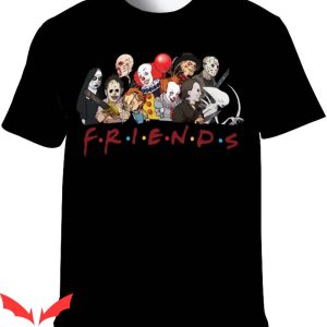 Pennywise Friends T-Shirt Horror Novelty IT The Movie