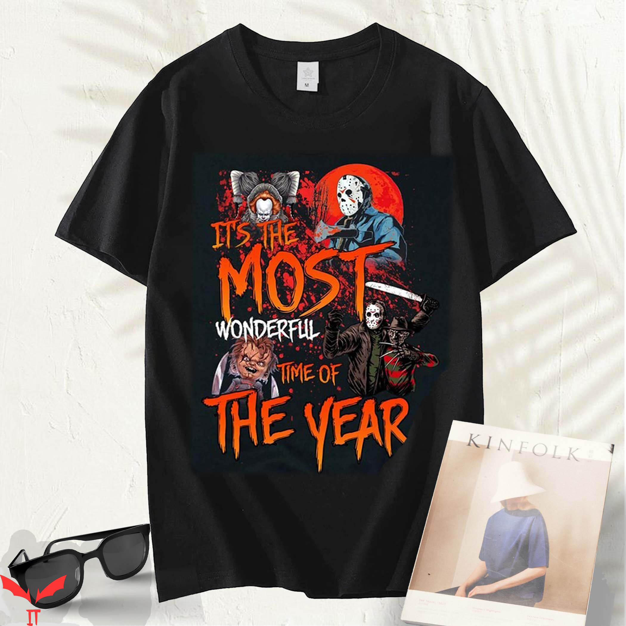Pennywise Friends T-Shirt It's Most Wonderful Time Of Year