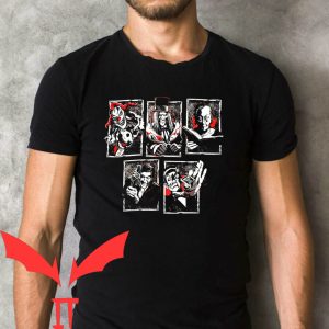 Pennywise Friends T-Shirt Monsters Horror Icons Classic