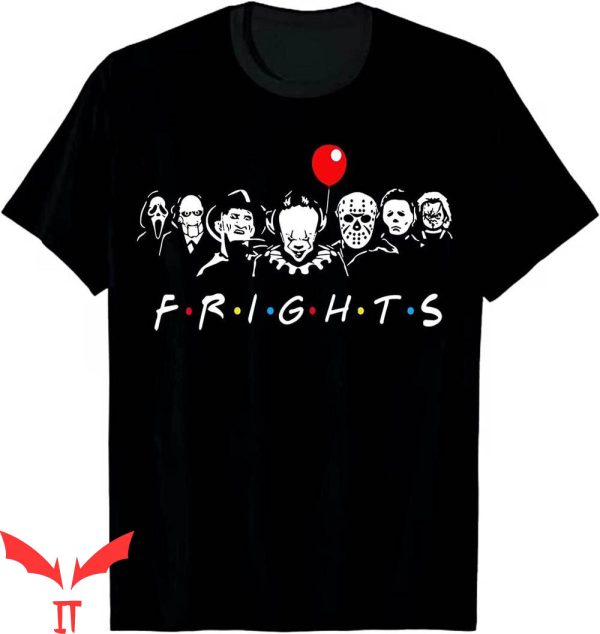 Pennywise Friends T-Shirt Scary Horror Novelty IT The Movie