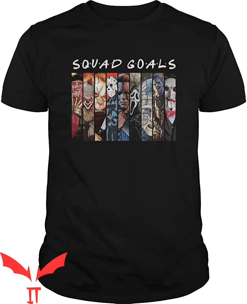 Pennywise Friends T-Shirt Squad Horror Halloween IT Movie