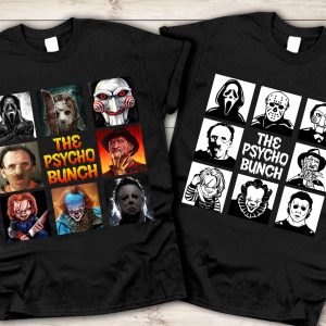 Pennywise Friends T-Shirt The Psycho Bunch Horror Movie