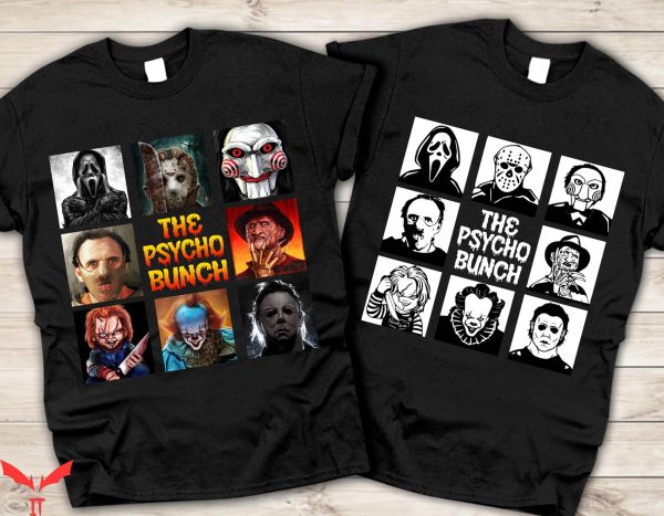 Pennywise Friends T-Shirt The Psycho Bunch Horror Movie