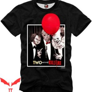 Pennywise Friends T-Shirt Two And A Half Men Killers IT