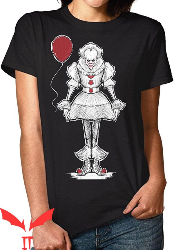 Pennywise The Dancing Clown T-Shirt Creepy IT The Movie