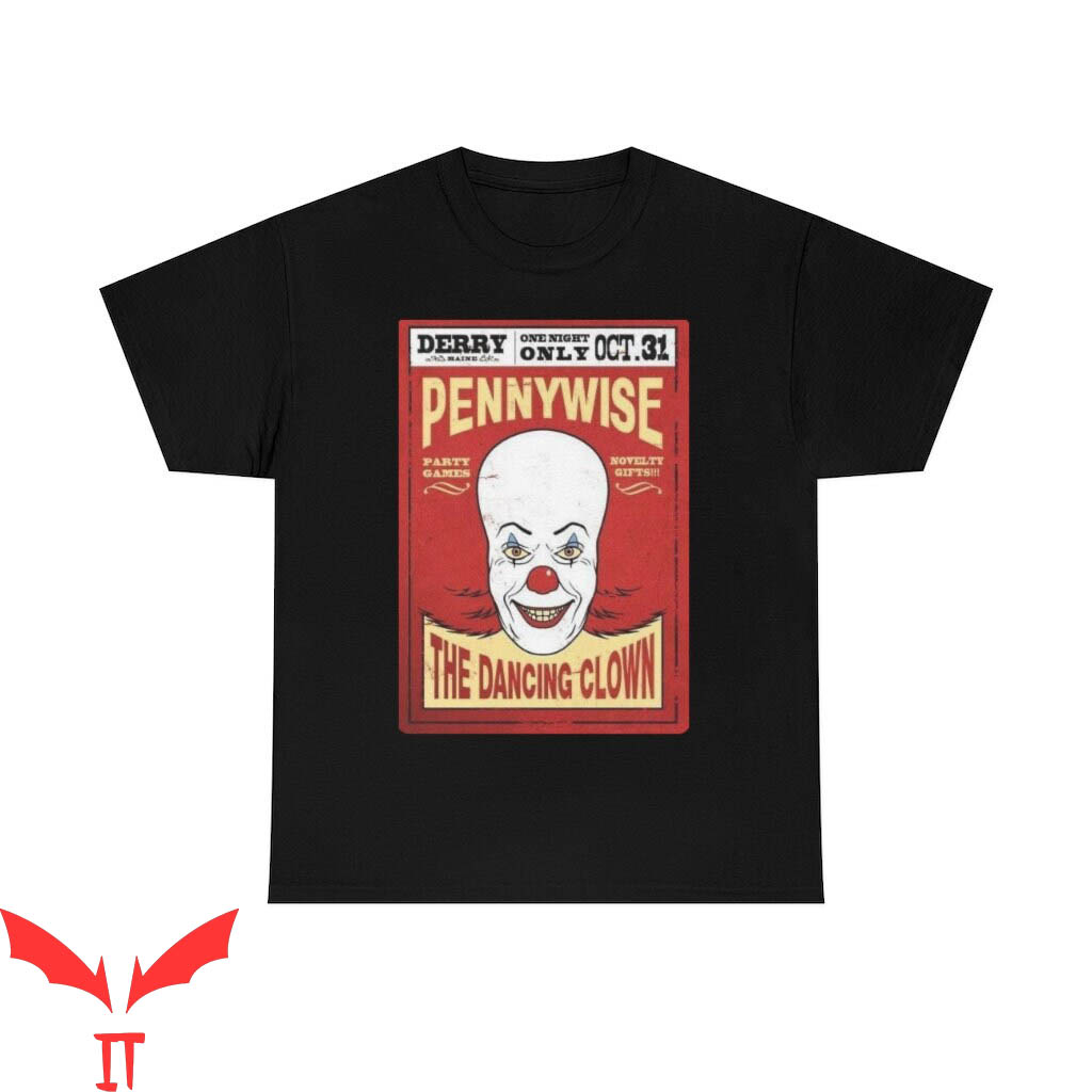 Pennywise The Dancing Clown T-Shirt Pennywise IT Vintage