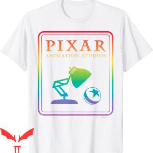 Pixar Lamp T-Shirt Pixar Animation Studios Luxo Jr. Pride
