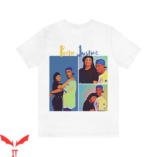 Poetic Justice Tupac T-Shirt 90’s Vibes Love Film Graphic