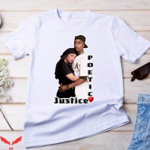 Poetic Justice Tupac T-Shirt Holiday Rapper Singer Tee