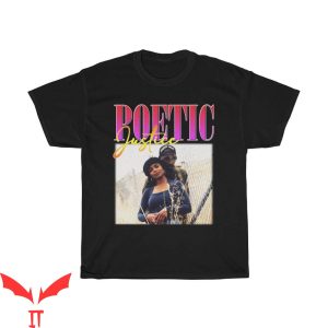 Poetic Justice Tupac T-Shirt Poetic Classic Film Scene Tee