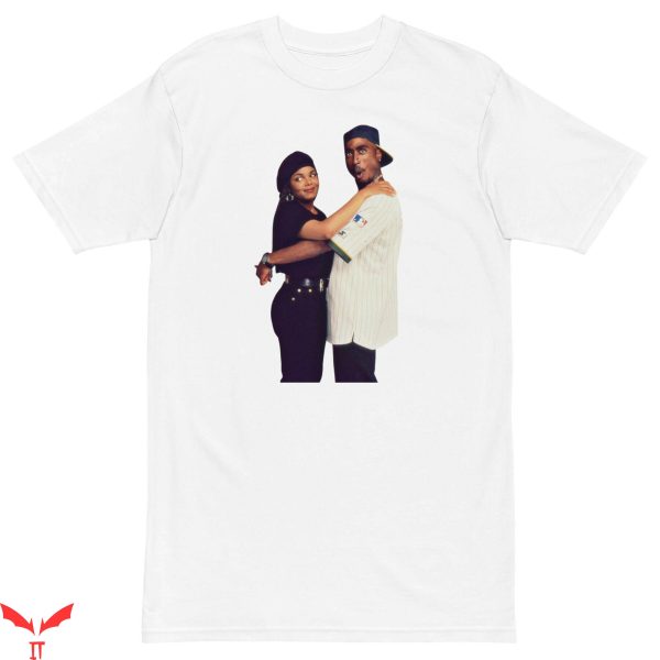Poetic Justice Tupac T-Shirt Trendy Scene Design Tee Shirt