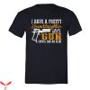 Pro Gun T-Shirt Pretty Granddaughter Gun Tee Shovel Alibi